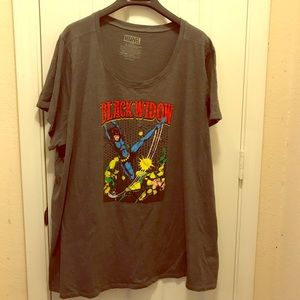 Torrid Black Widow tshirt